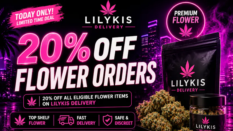 Lilykis Delivery Get 20% off all select products with code FLOWER20