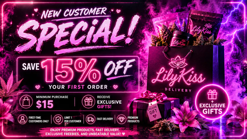 Lilykis Delivery FIRST ORDER? SPEND $15 GET 15%OFF