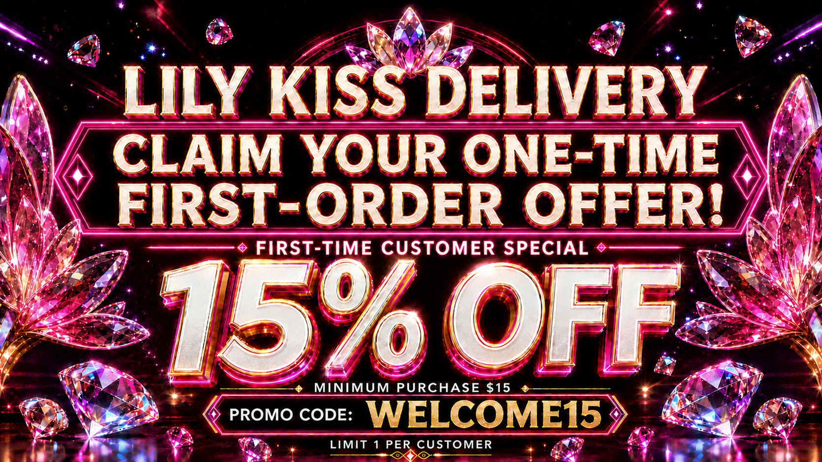 Lilykis Delivery CLAIM YOUR FIRST-ORDER OFFER! ⭐