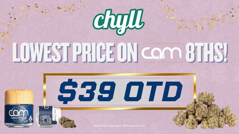 Chyll CAM 8THS $39 OTD!!!!