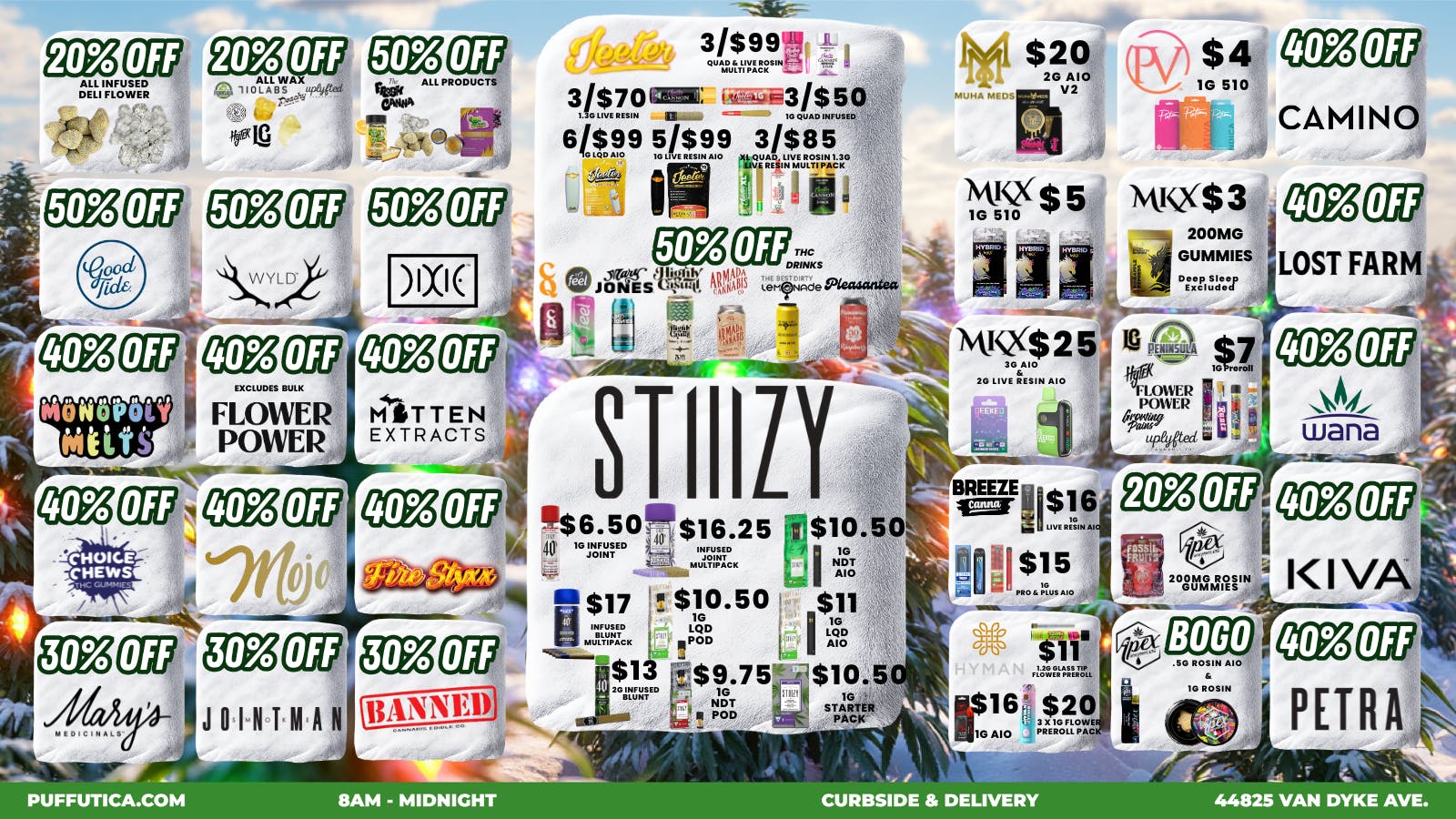 PUFF Utica - Rec & Med Puff Utica Open Till Midnight