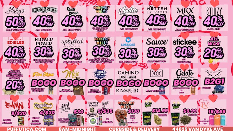 PUFF Utica - Rec & Med Puff Utica Best Deals Open Until Midnight!