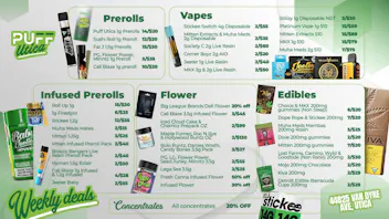 PUFF Utica - Rec & Med Puff Utica Open 'Til Midnight