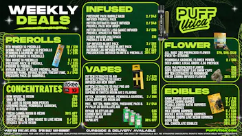 PUFF Utica - Rec & Med Puff Utica Deal! Open Until Midnight!