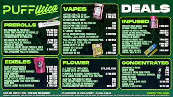 PUFF Utica - Rec & Med Puff Utica Open Until Midnight!