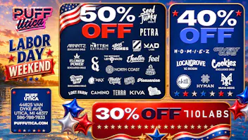 PUFF Utica - Rec & Med 50% off Top Brands @ Puff Utica Open Till Midnight