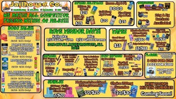 Jailhouse Cannabis - Mancelona 🤯Check Out All Our BOGO Sales!!!! 📢