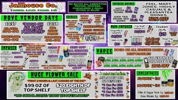 Jailhouse Cannabis - Mancelona 🎃 This Is No Trick, Treat Yourself @ Jailhouse 🎃