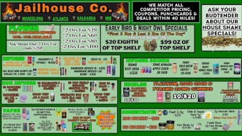 Jailhouse Cannabis - Mancelona *Shop @ Jailhouse & Always Save*