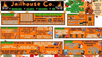 Jailhouse Cannabis - Mancelona 💚 Killer Green Wed Deals Next Week 💚