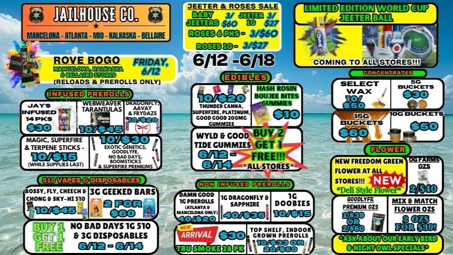 Jailhouse Cannabis - Mancelona Shop & Save @ Jailhouse
