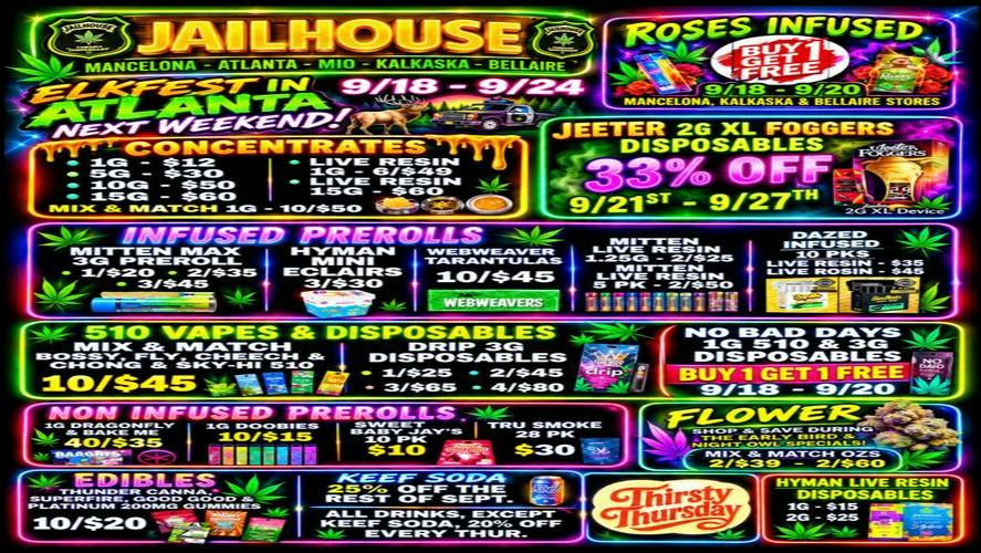 Jailhouse Cannabis - Mancelona Happy Friday From Jailhouse
