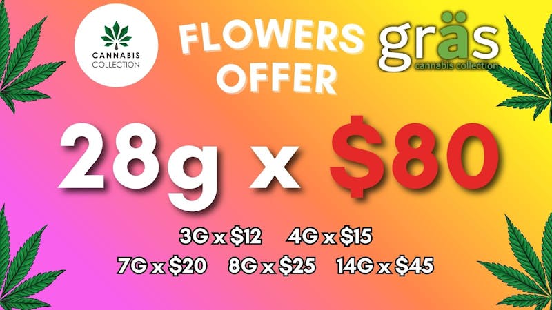 Gräs Cannabis Collection NO TE LO PIERDAS-28g x $80!!