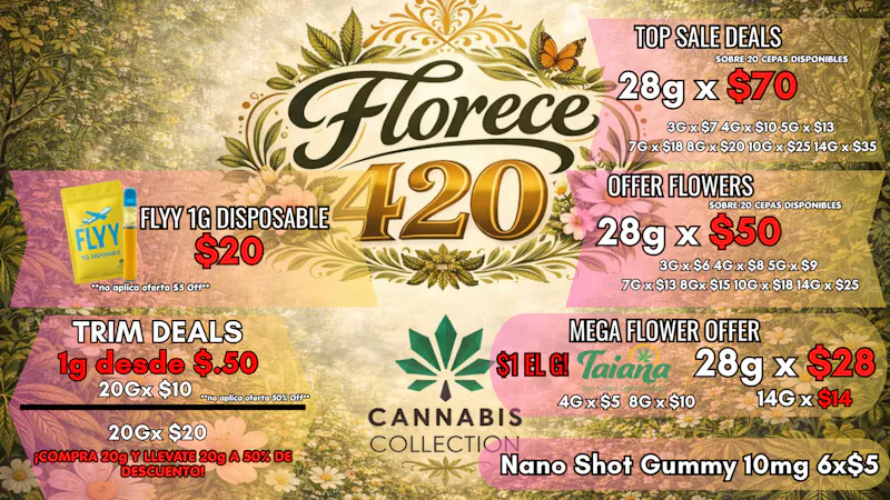 Gräs Cannabis Collection FLORECE 420 - 4/20 AGAIN!!