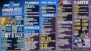 Pure Cannabis Outlet PRIMETIME SAVINGS 🏈 STIIIZY SALE