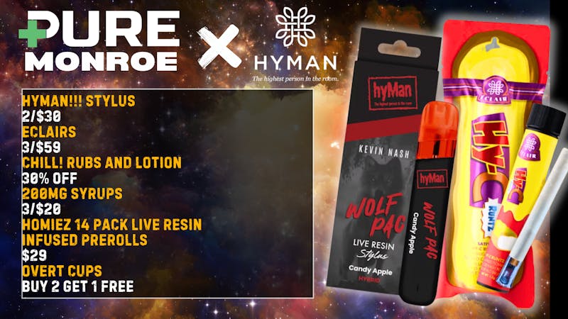 Pure Cannabis Outlet 🍩HYMAN DEALS!! ☁️