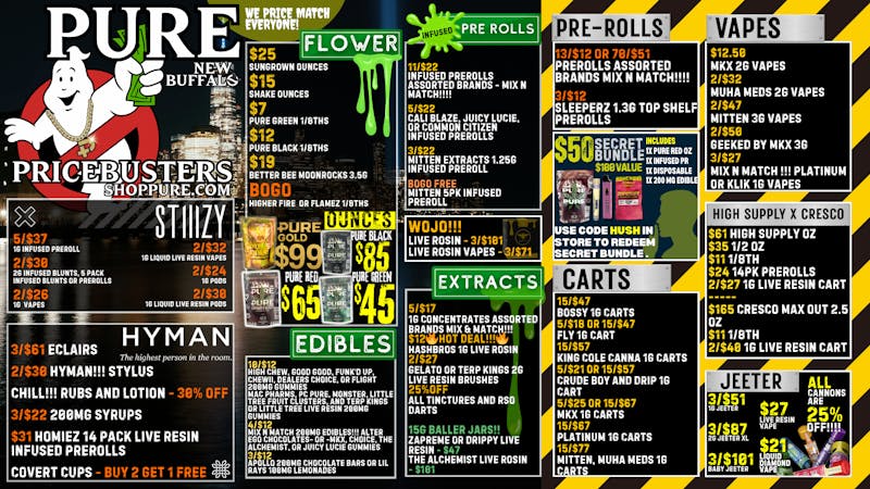 Pure Cannabis Outlet - New Buffalo 👻🚫 STIIIZY SALE 👻🚫