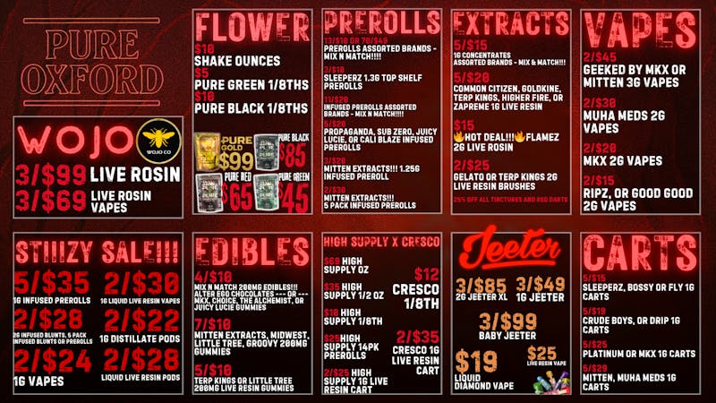 Pure Cannabis Outlet ⋆₊˚☎️📺🔦⋆₊˚50% OFF DELI FLOWER⋆₊˚☎️📺🔦⋆