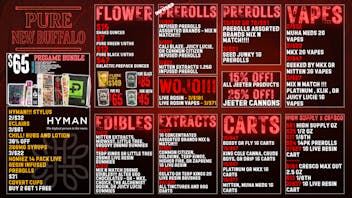 Pure Cannabis Outlet - New Buffalo ⋆₊˚HYMAN SALE!⋆₊˚☎️📺🔦⋆₊˚WOJO ROSIN SALE! ⋆₊˚