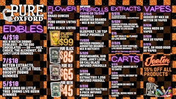 Pure Cannabis Outlet 🎃50% OFF DELI FLOWER🎃