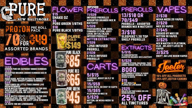PURE Macomb - Delivery 🎃JEETER SALE🎃