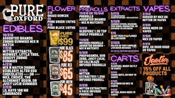 Pure Cannabis Outlet Delivery 50% OFF DELI FLOWER 🎃 $15 FLAMEZ 2G LIVE ROSIN