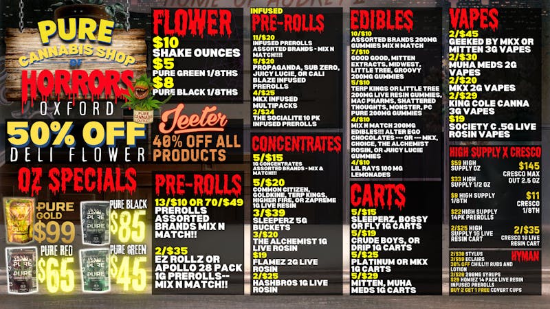 Pure Cannabis Outlet 🌱HYMAN SALE!!!🌱