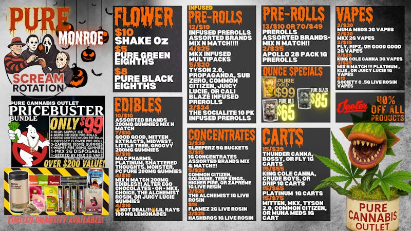 Pure Cannabis Outlet 🚫 NEW PRICE BUSTERS BUNDLE ONLY $99!!! 👻