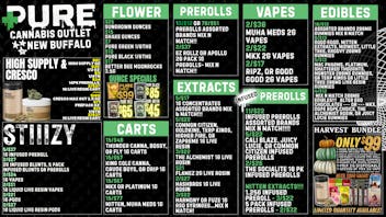 Pure Cannabis Outlet - New Buffalo STIIIZY SALE 🌿 $99 HARVEST BUNDLE!!!