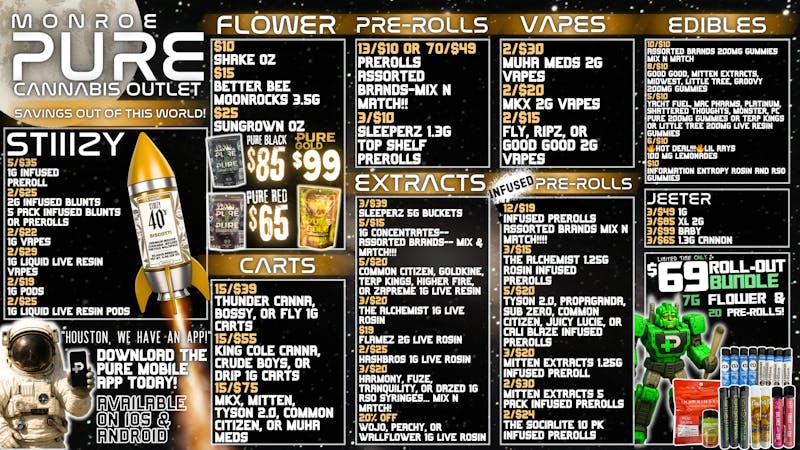 Pure Cannabis Outlet JEETER SALE!!!!!!! 🛰️ STIIIZY SALE!!!!!!!