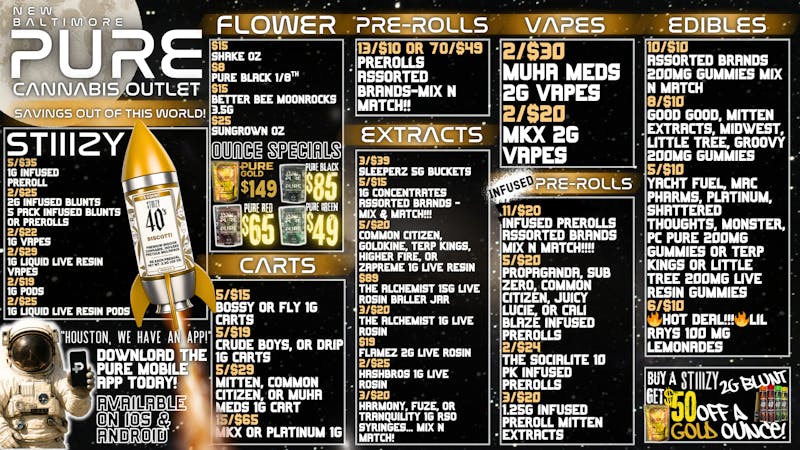 PURE New Baltimore JEETER SALE 🚀STIIIZY SALE