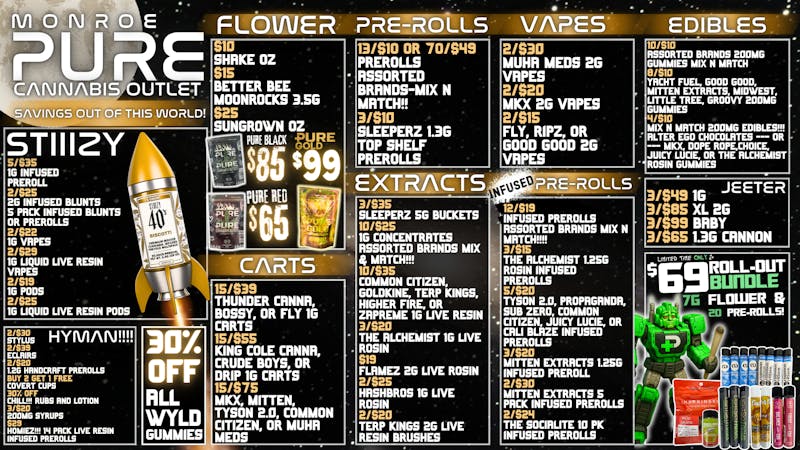 Pure Cannabis Outlet 🛰️ JEETER SALE 👽 STIIIZY SALE 🚀