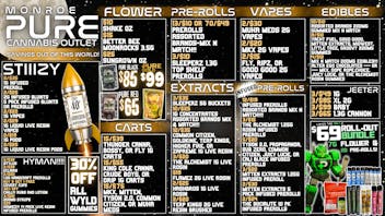 Pure Cannabis Outlet 🛰️ $25 OUTDOOR OUNCES 👽 STIIIZY SALE 🚀