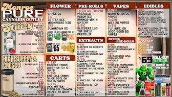 Pure Cannabis Outlet 15/$39 CARTS! 📺 HIGH SUPPLY SALE!!