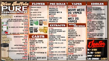 Pure Cannabis Outlet - New Buffalo HIGH SUPPLY AND CRESCO SALE 📺 STIIIZY SALE
