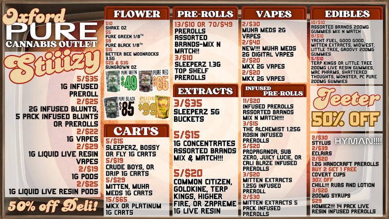 Pure Cannabis Outlet 📺 STIIIZY SALE 📺 JEETER SALE 📺