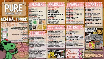 PURE New Baltimore 🦃STIIIZY SALE 🦃