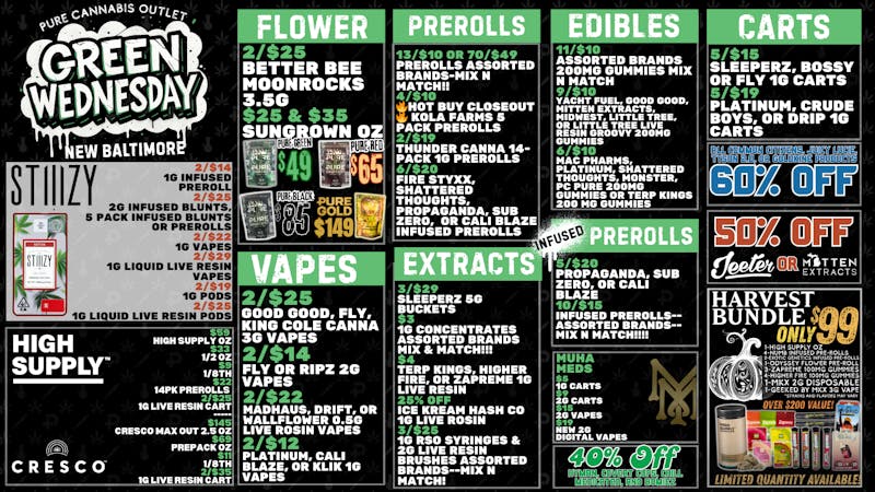 PURE St.Clair - Delivery GREEN WEDNESDAY SALE