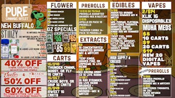 Pure Cannabis Outlet - New Buffalo 🦃WE GOT SOME SAVINGS TO BE THANKFUL FOR 🦃