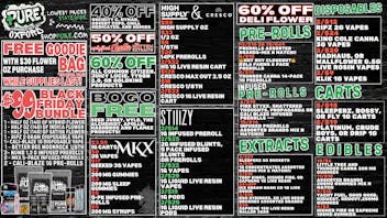 Pure Cannabis Outlet 💸 50% OFF JEETER, MITTEN AND UPLYFTED 💸