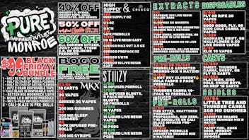 Pure Cannabis Outlet BLACK FRIDAY DEALS ALL WEEKEND LONG 💸