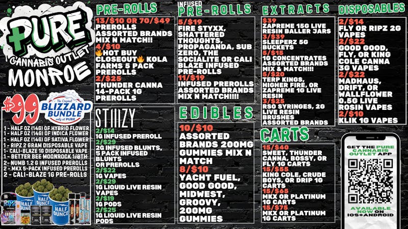 Pure Cannabis Outlet $99 BUNDLE 🍃 STIIIZY SALE!!!!