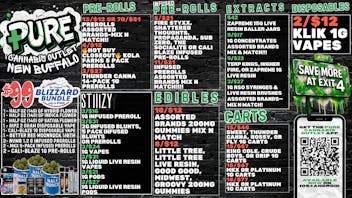 Pure Cannabis Outlet - New Buffalo $99 BUNDLE | STIIIZY SALE