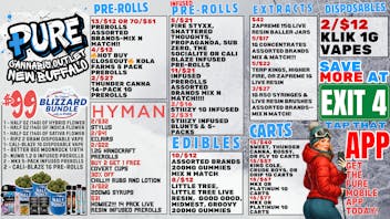 Pure Cannabis Outlet - New Buffalo 🥶 $99 BUNDLE 🧊 HYMAN SALE 🥶