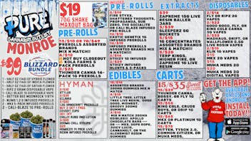 Pure Cannabis Outlet 🥶 $99 BUNDLE 🧊15/$39 CARTS 🥶