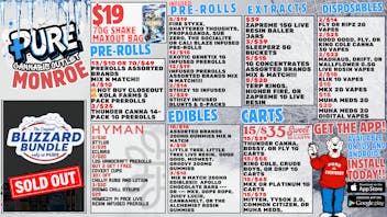 Pure Cannabis Outlet 🥶 $99 BUNDLE 🧊15/$39 CARTS 🥶