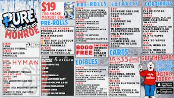 Pure Cannabis Outlet ❄️HYMAN SALE ❄️