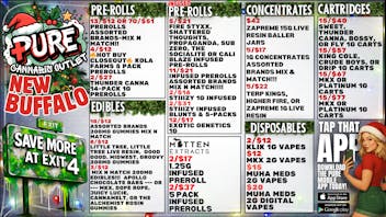 Pure Cannabis Outlet - New Buffalo GET MORE 🎄 FOR LESS 💵