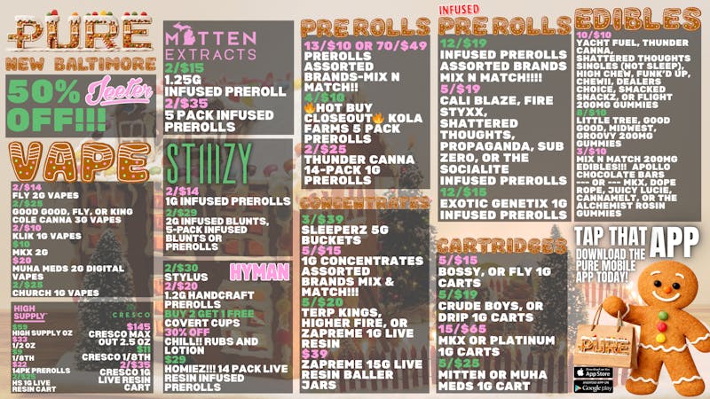 PURE St.Clair - Delivery ❄️50% OFF JEETER❄️