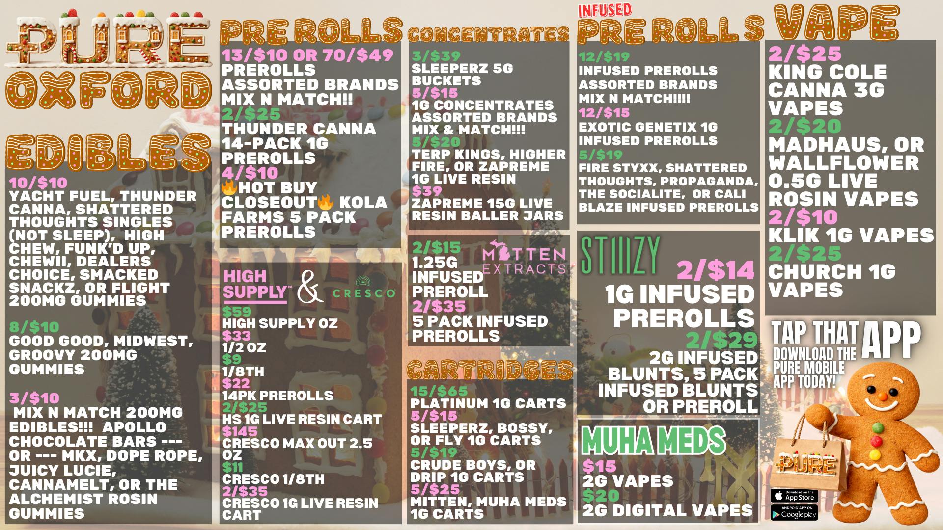 Pure Cannabis Outlet ❄️50% OFF DELI FLOWER❄️